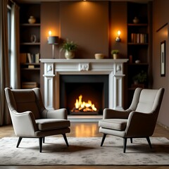 Fototapeta premium Dialogue room with a relaxed atmosphere