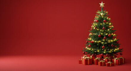 Christmas Red Background