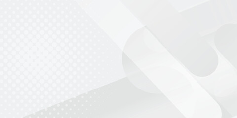 Modern White Background. Technology Banner. Vector Illustration. Luxury Abstract Business Wallpaper eps10.