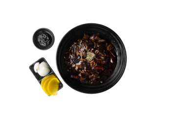 Jajangmyeon in png file png파일의 짜장면
