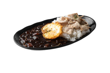 Jajangbap in png file png파일의 짜장밥