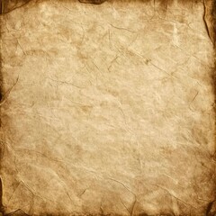 Obraz premium Aged Parchment Texture: A detailed close-up of aged parchment paper, showing rich texture, subtle color variations, and a sense of history. Perfect for vintage design projects.