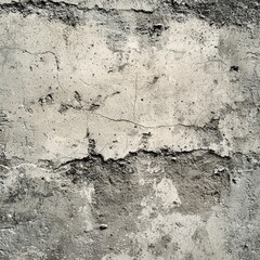 Obraz premium Concrete Wall Texture: Capturing the raw, rugged essence of a weathered concrete wall, highlighting its intricate textures, cracks, and the passage of time.