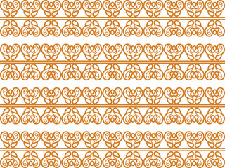 eamless pattern ornament batik motif concept outline design