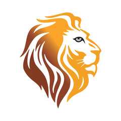 lion head silhouette