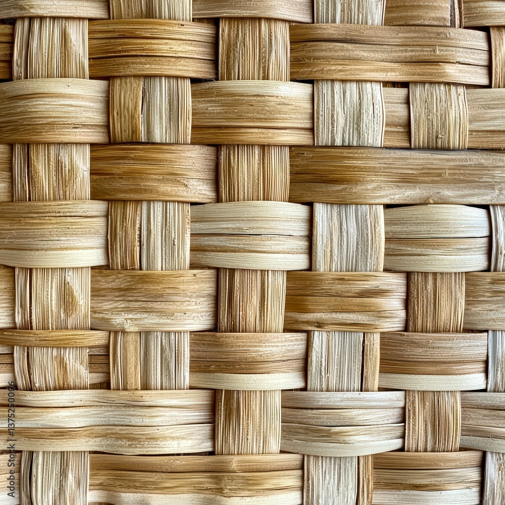 Poster woven texture: a close-up captures a detailed weave pattern, showcasing the texture of natural fiber