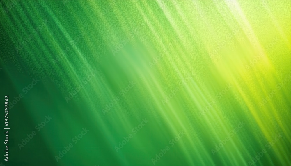Fototapete soft green abstract gradient with diagonal light streaks, smooth texture background for design, presentation, or web use

