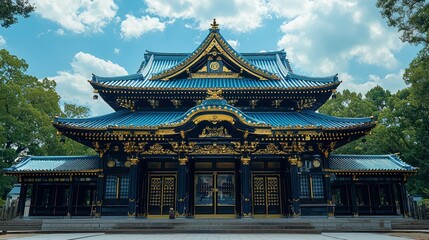 Magnificent Meiji Jingu Shrine in Tokyo, Japan: A Stunning Display of Traditional Architecture