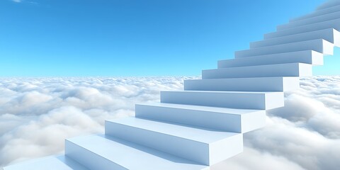 Fototapeta premium Stairway to Heaven Cloudscape