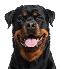 Obraz premium 元気なロッタweiler笑顔写真