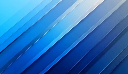 Obraz premium Abstract diagonal lines in shades of blue and white