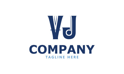VJ V vj initial logo | initial based abstract modern minimal creative logo, vector template image. luxury logotype logo, real estate homie logo. typography logo. initials logo