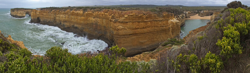 Coast at Loch Ard Gorge at Great Ocean Road, Victoria, Australia
