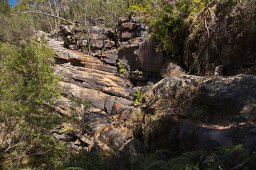 Splitter Falls on Gulf Stream in Grampians National Park in Victoria, Australia
