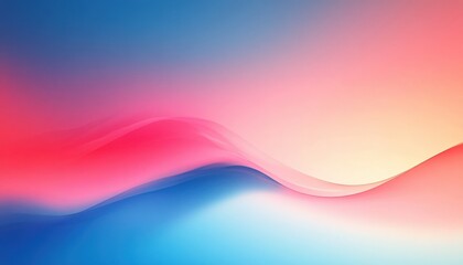 Abstract Colorful Gradient Waves