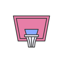  basketball hoop icon