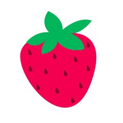 A Sweet Fresh Strawberry Fruit.