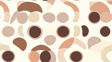 Fototapeta premium A minimalist geometric pattern in desaturated tones, with subtle low-contrast repetitions that create a seamless tiling texture, perfect for design materials.
