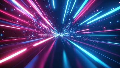 abstract background with lights