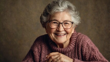 portrait of a senior woman