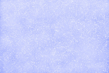 Purple blue snowfall light glitter soft blur texture background.
