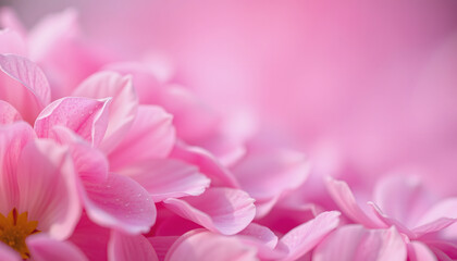 Fototapeta premium Blurred pastel background with flower petals , with white tonespng