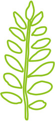 natural leaf plant Icon