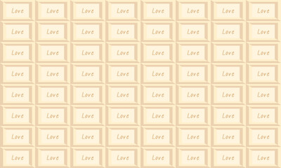 Chocolate wallpaper with the word 