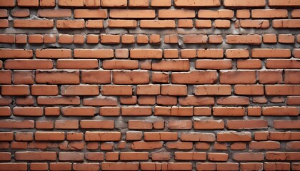 Fototapeta premium Brick wall with a few missing bricks