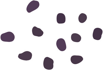 Fototapeta premium Abstract Doodle Dots Icon