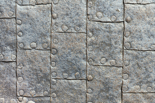 Old metal surface.