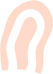 Abstract boho shapes 