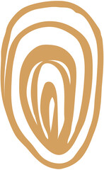 Obraz premium Abstract boho shapes 