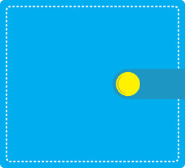 Wallet money vector design.