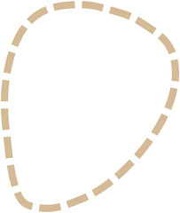 Dashed Abstract Shape icon

