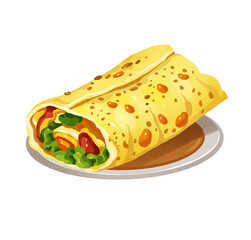 pancakes with chicken
