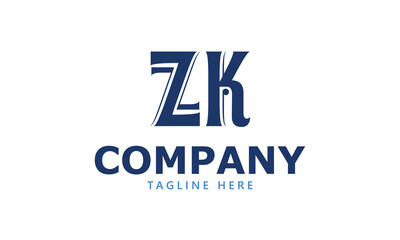 ZK Z zk initial logo | initial based abstract modern minimal creative logo, vector template image. luxury logotype logo, real estate homie logo. typography logo. initials logo