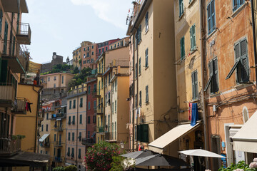 Colorful Architecture of Riomaggiore: A Coastal Gem in the Cinque Terre