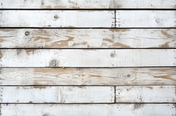 Obraz premium White Vintage Wooden Plank Rustic Background Weathered Aesthetic Natural Texture Timber Grain