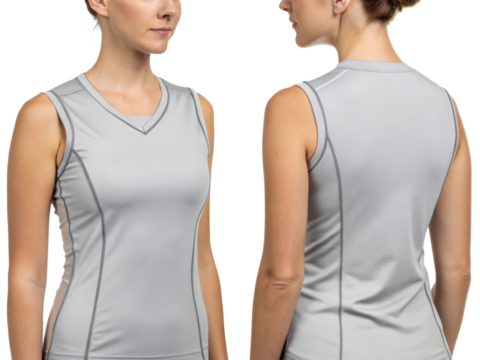 stylish volleyball jersey template designed for athletes, showcasing sleek fit and modern design that enhances performance and comfort - Powered by Adobe