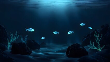 Underwater Wonders, Exploring Marine Life with Fish and Coral