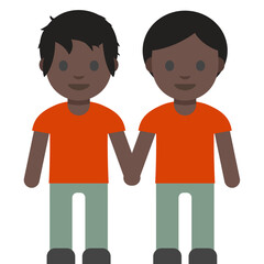 Couple Holding Hands Men
