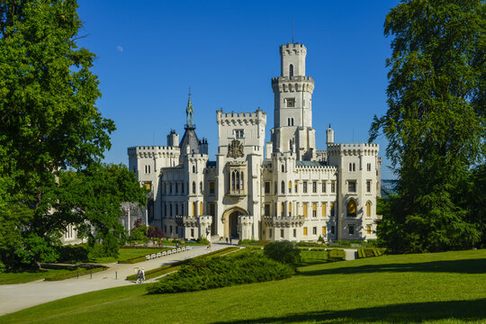 Schloss Hluboka nad Vltavou, Frauenberg, Tschechische Republik,