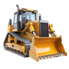 Fototapeta premium Powerful Bulldozer Image: Heavy Equipment Stock Photo