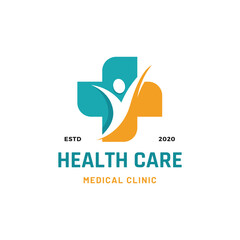 Health Care Medical Clinic Center Logo