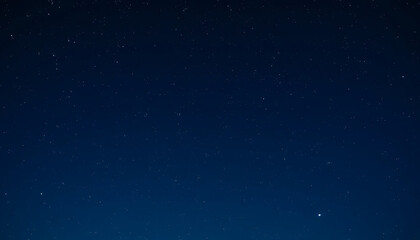 Night Sky with Stars Background &ndash; Cosmic Starry Space for Design and Illustration