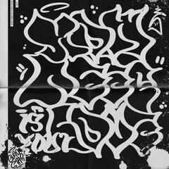 wallpaper seamless pattern with black and white 