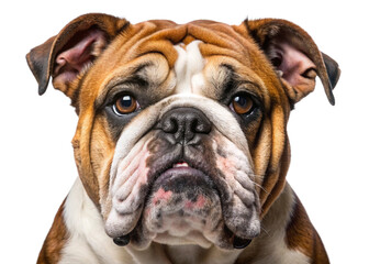 Obraz premium english bulldog isolated on white