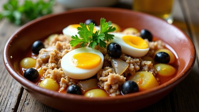 Remoj?n Granadino With Eggs And Olives