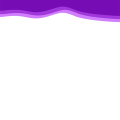 Abstract Purple Top Border Page